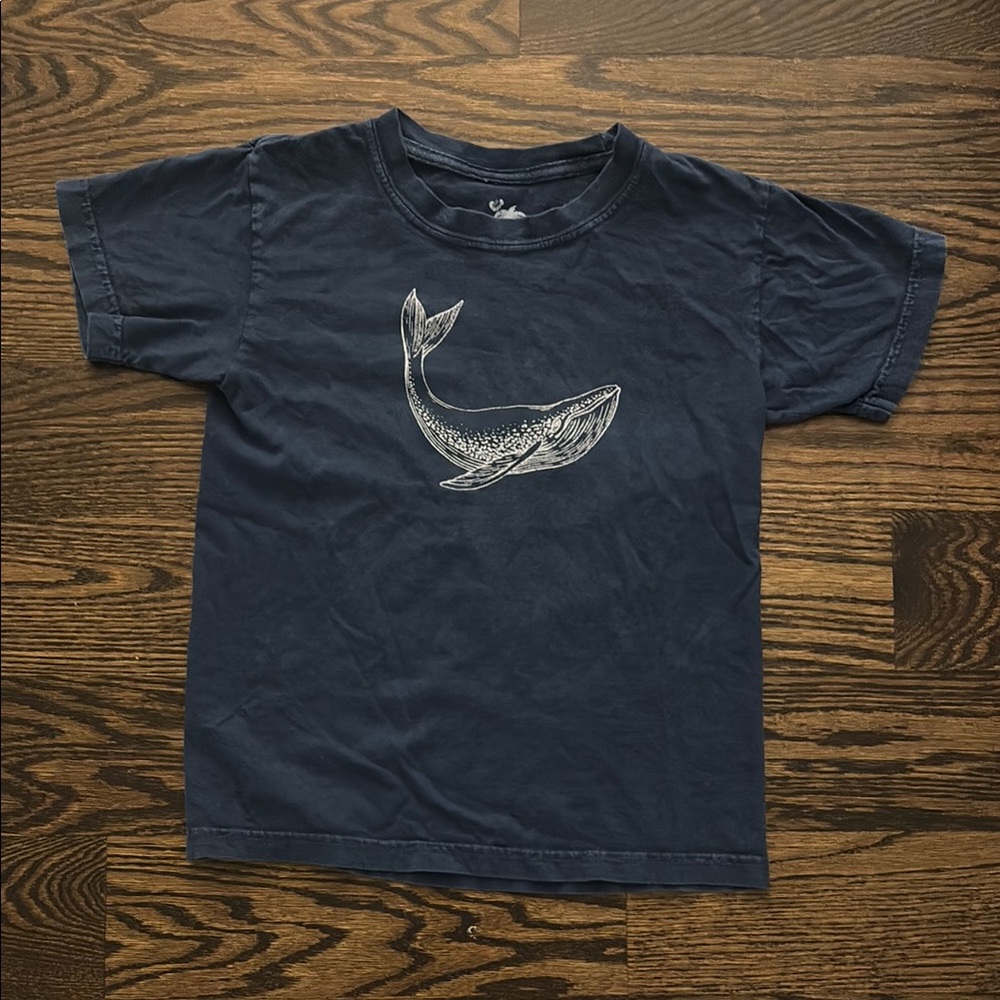 Blue Whale Graphic Short Sleeve Tee